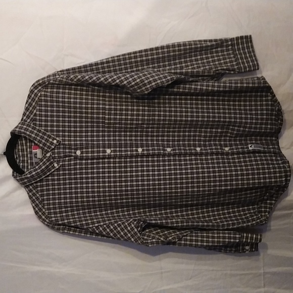 Arizona Men's long sleeve shirt - Size Large - Black & White - Picture 1 of 5